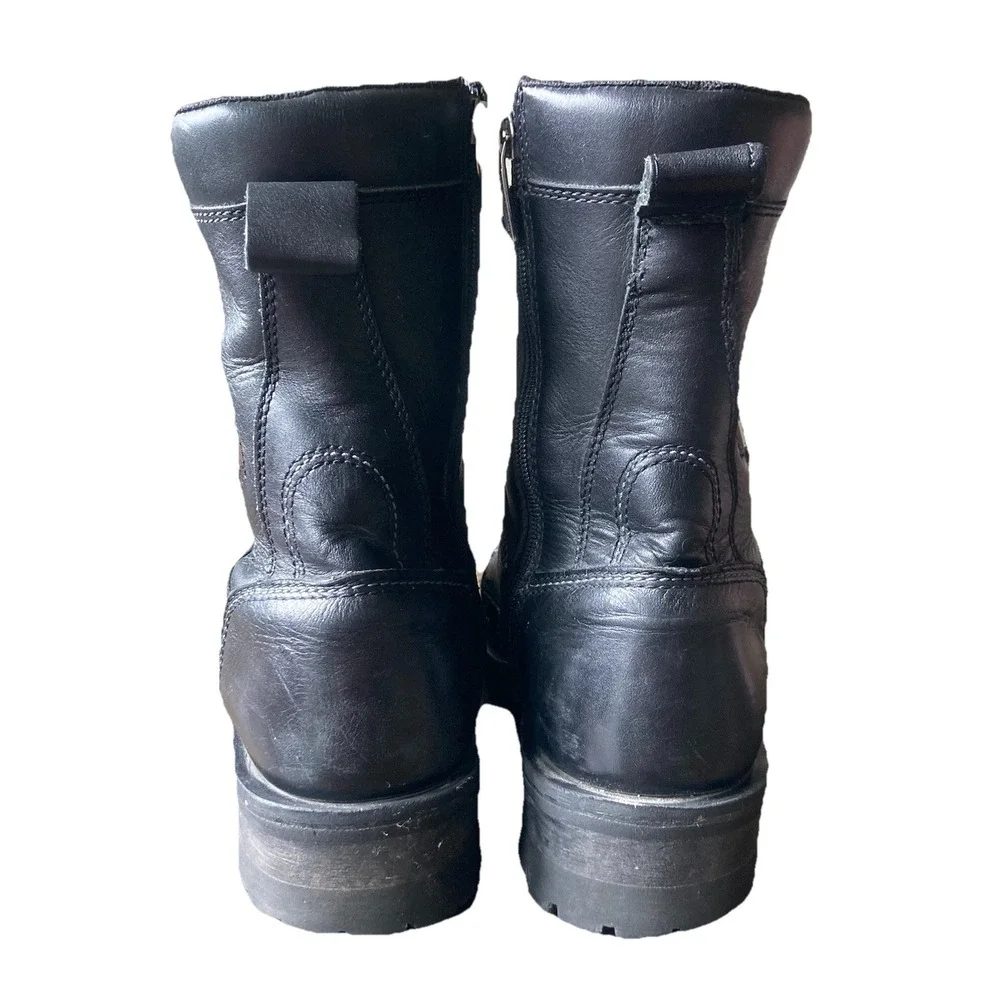 Harley Davidson Benteen Motorcycle Boots Men's Size 11.5 Black